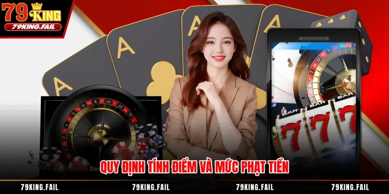 Quy định tính điểm và mức phạt tiền