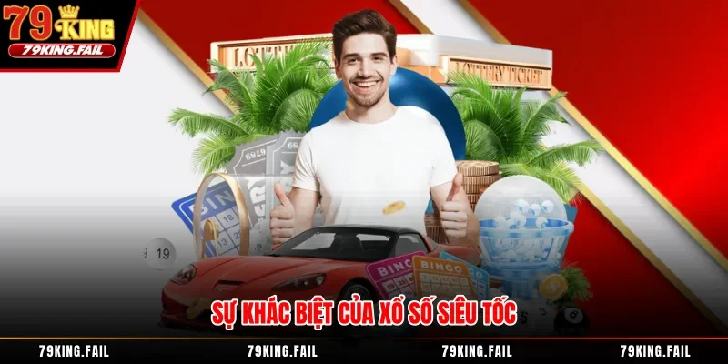 Sự khác biệt của xổ số siêu tốc